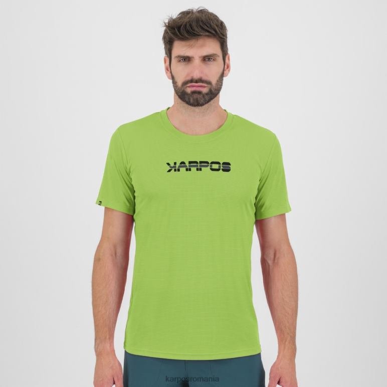 bărbați Karpos verde iasomie/albastru umbre tricoul loma PV2R6434