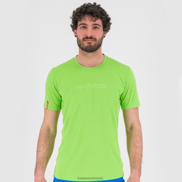 bărbați Karpos verde iasomie tricou k-performanță PV2R6348