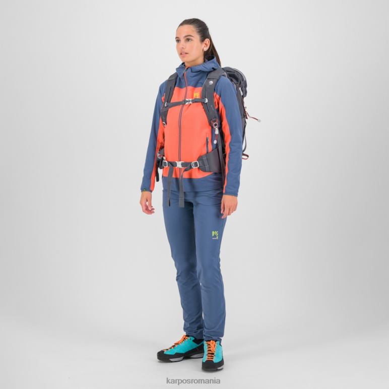femei Karpos coral fierbinte/indigo vintage parete w jacket PV2R61097