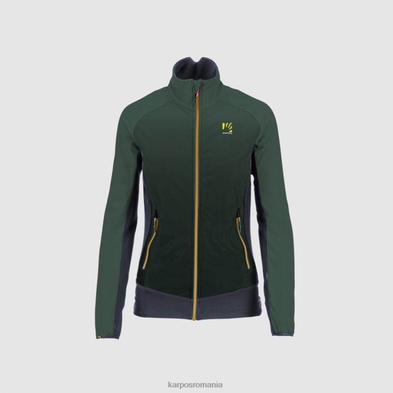 femei Karpos cerneală de India/verde junglă croderes w fleece PV2R61151