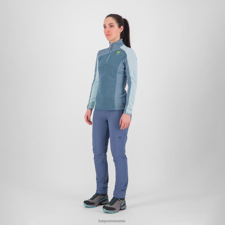 femei Karpos mare bering/izvor de munte/str federa semi-zip w fleece PV2R61203