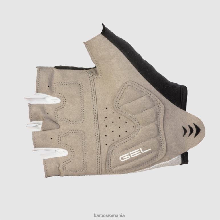 femei Karpos alb negru mănușă federia 1/2 degete PV2R6905