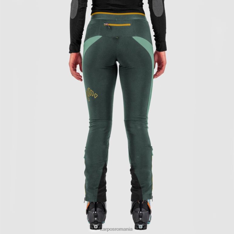 femei Karpos jungle green/frosty s. alagna evo w pant PV2R61460