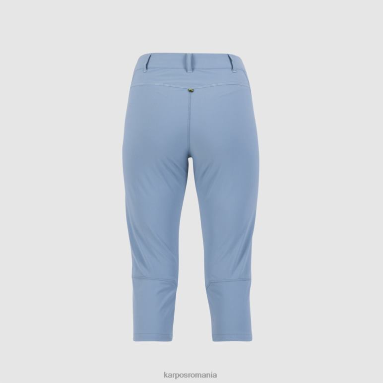 femei Karpos lac de primăvară/acvamarin fantasia evo w pantalon 3/4 PV2R61502