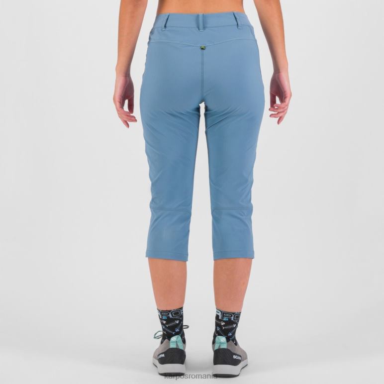 femei Karpos lac de primăvară/acvamarin fantasia evo w pantalon 3/4 PV2R61502