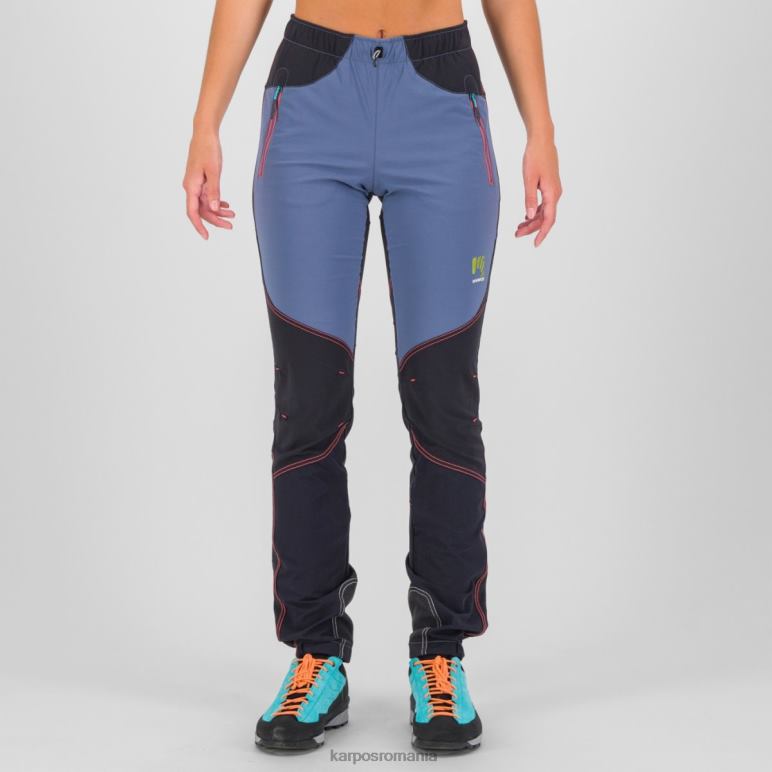 femei Karpos vintage indigo/negru/coral fierbinte rock w pantalon PV2R61469