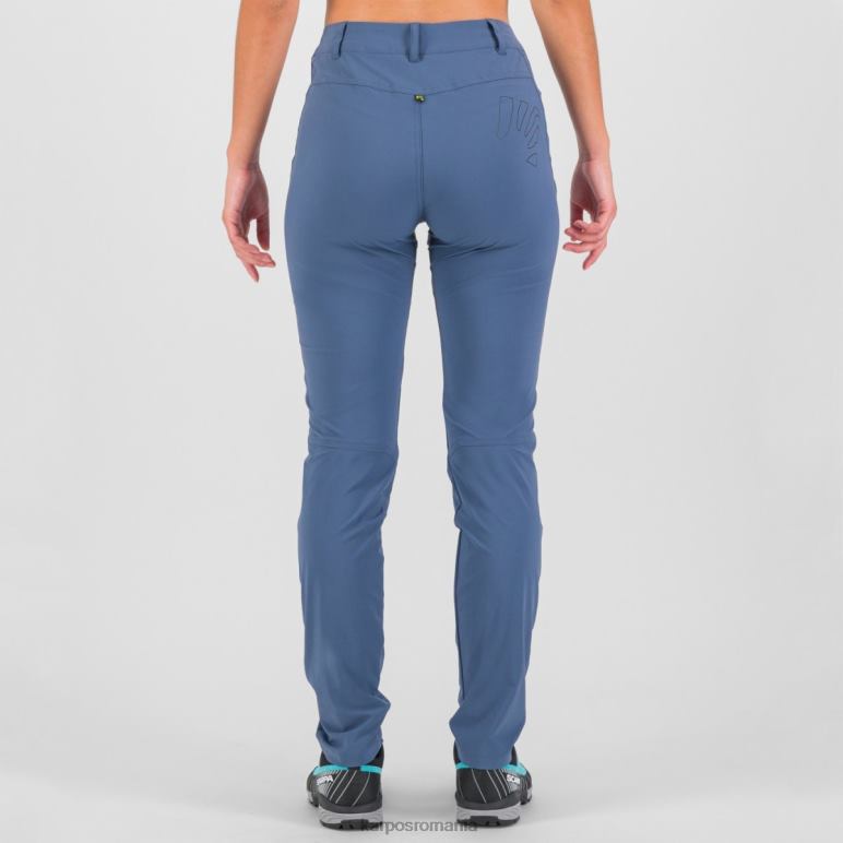 femei Karpos vintage indigo/negru fantasia evo w pantalon PV2R61509