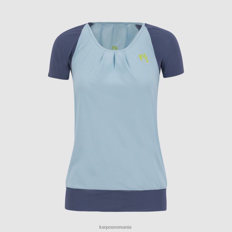 femei Karpos acvamarin/indigo vintage cengia w tricou PV2R61278