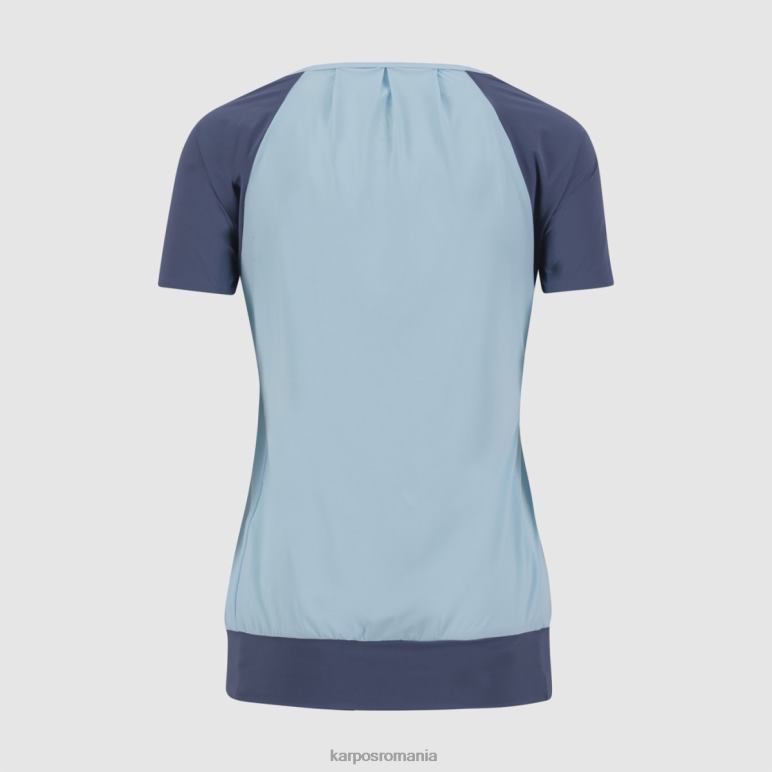 femei Karpos acvamarin/indigo vintage cengia w tricou PV2R61278
