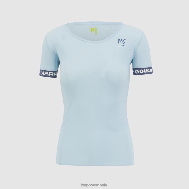 femei Karpos acvamarin/indigo vintage tricou easyfrizz w PV2R61274