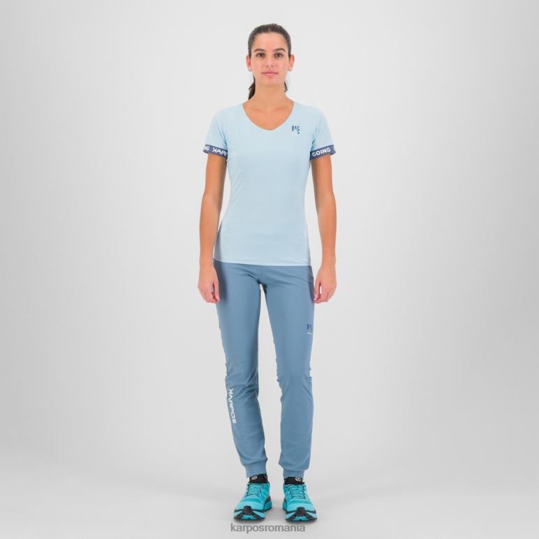 femei Karpos acvamarin/indigo vintage tricou easyfrizz w PV2R61274