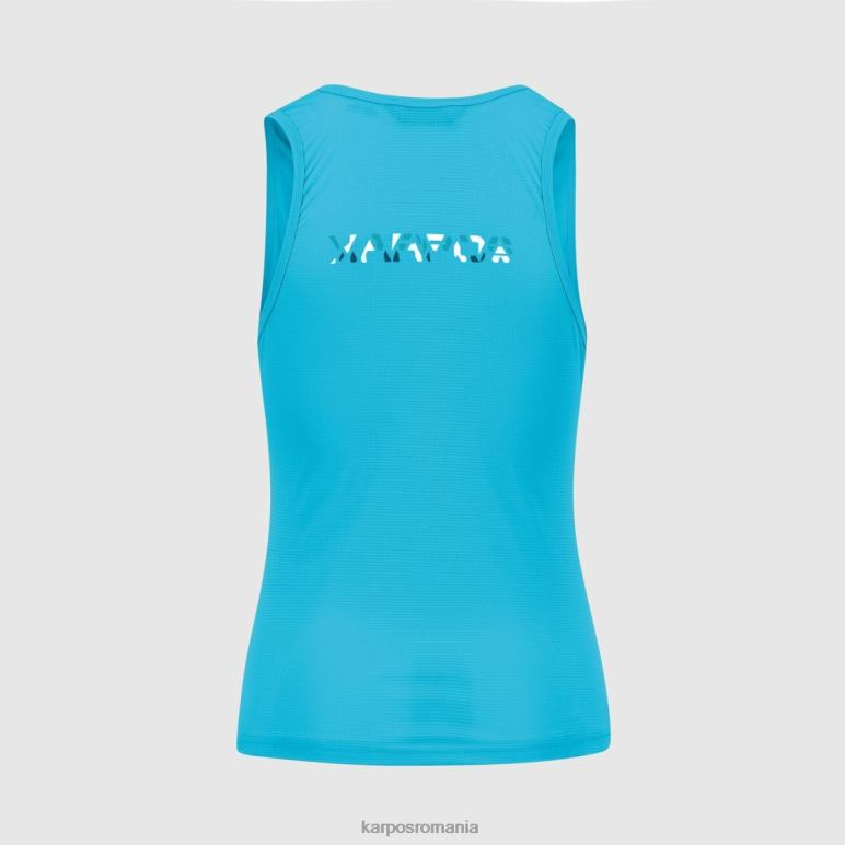 femei Karpos atol albastru/alb/albastru marocan loma w top PV2R61381