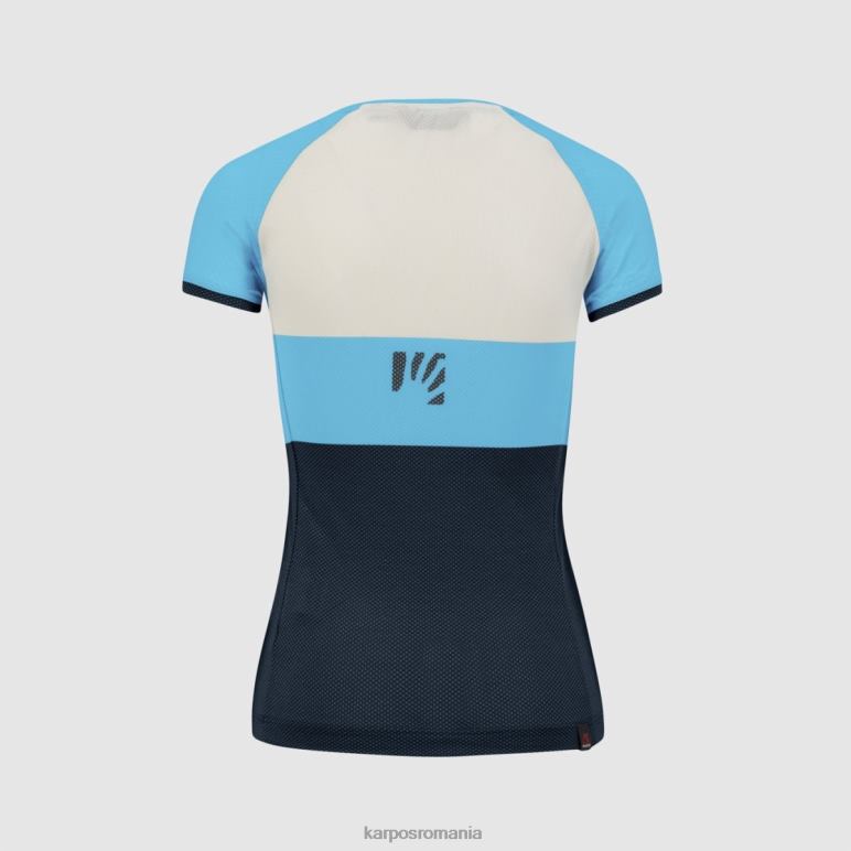 femei Karpos căpitan atol albastru/alb/cer tricou mutat evo w PV2R61245