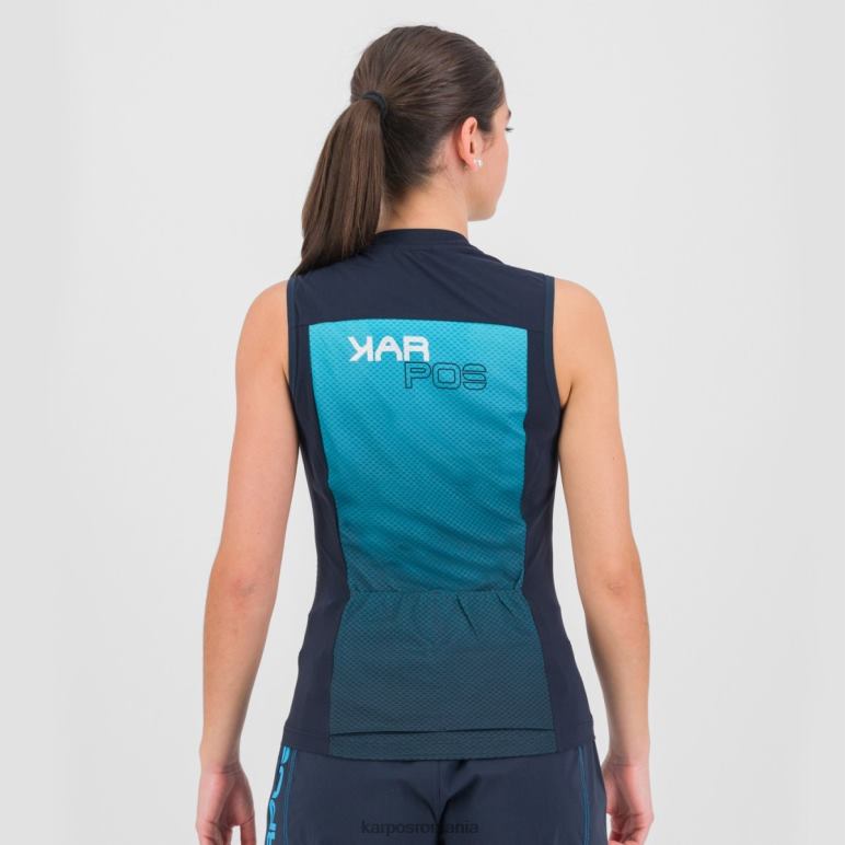 femei Karpos căpitanul cerului/atolul albastru verve evo w fără mâneci PV2R61236