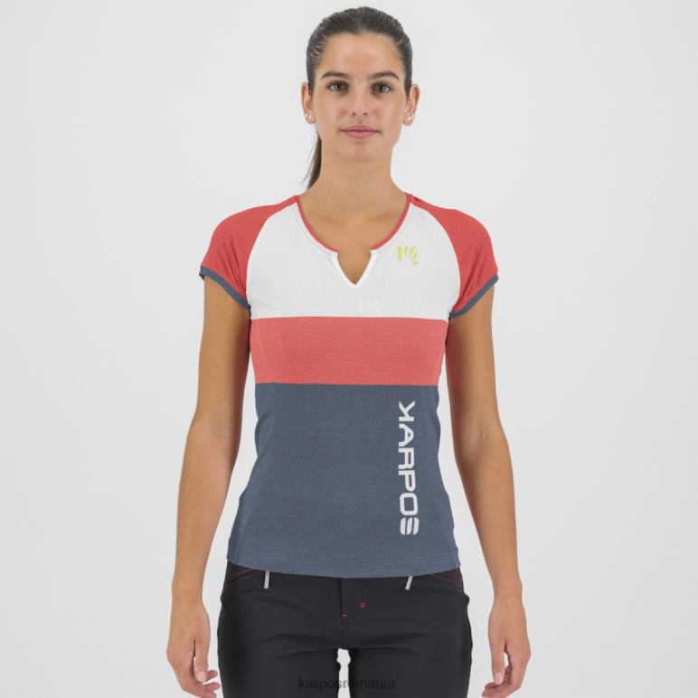 femei Karpos coral fierbinte/dansator din nor/vintage tricou mutat evo w PV2R61246