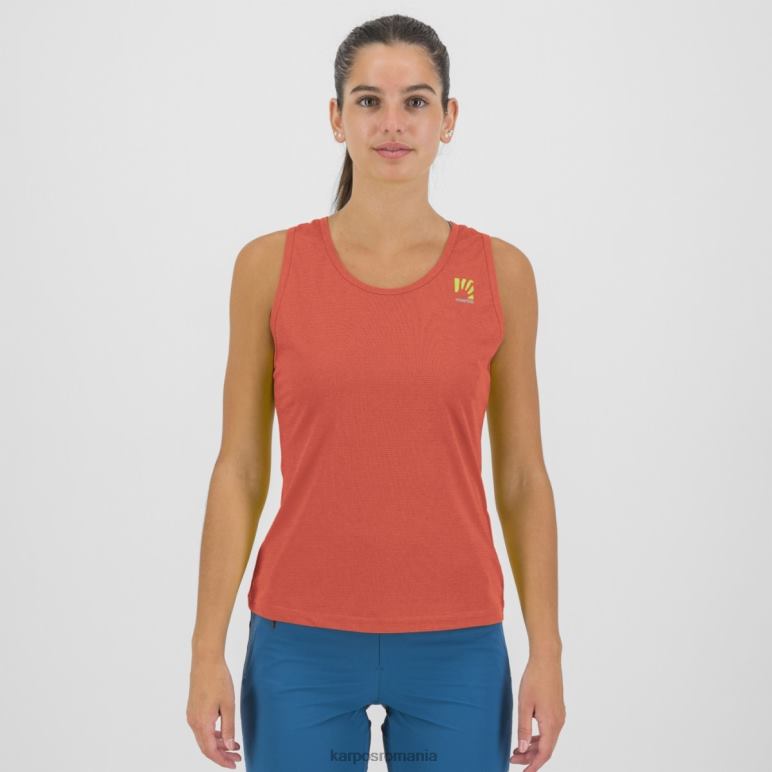 femei Karpos coral fierbinte/indigo vintage/nor loma w top PV2R61382