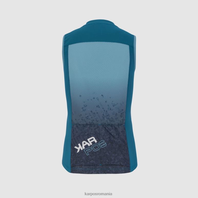 femei Karpos corsar/albastru adriatic verve evo w fără mâneci PV2R61234