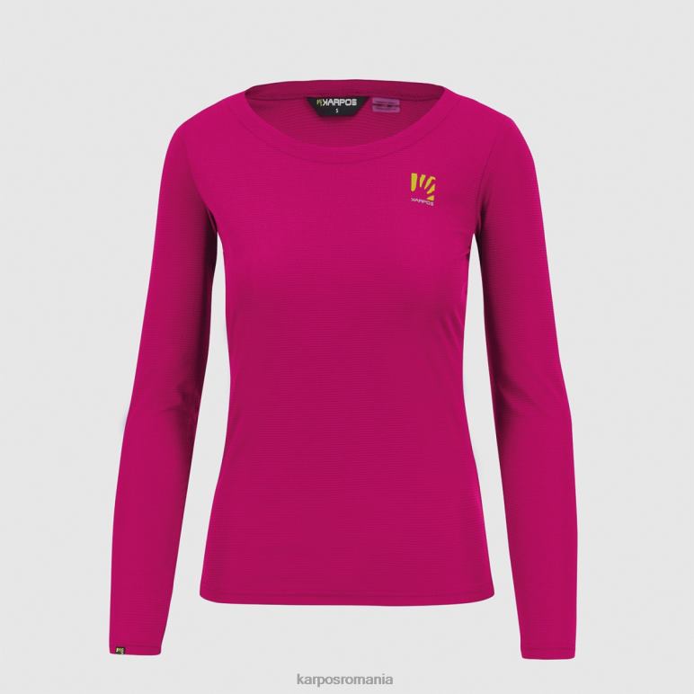 femei Karpos insinuare/ombre b./cireșe b. loma w tricou ls PV2R61312
