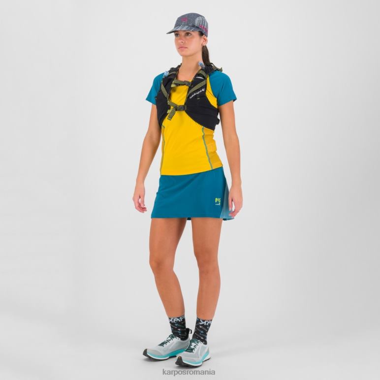 femei Karpos lemon curry/corsair tricou lavaredo evo w PV2R61257