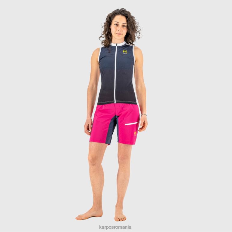 femei Karpos ombre blue/cabaret verve evo w fără mâneci PV2R61237