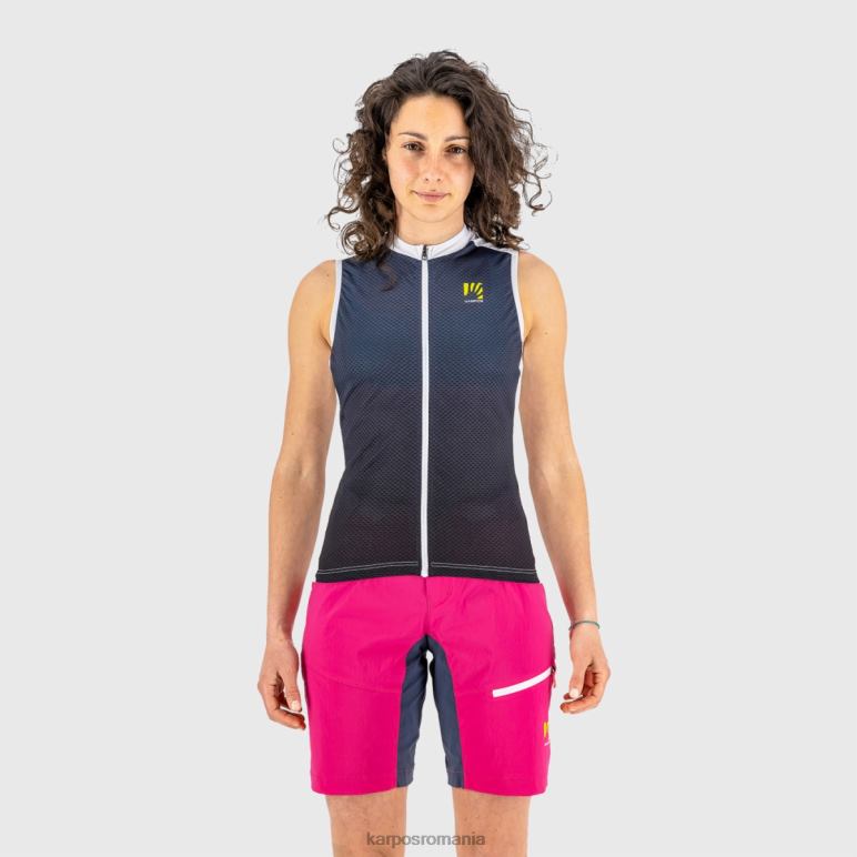 femei Karpos ombre blue/cabaret verve evo w fără mâneci PV2R61237