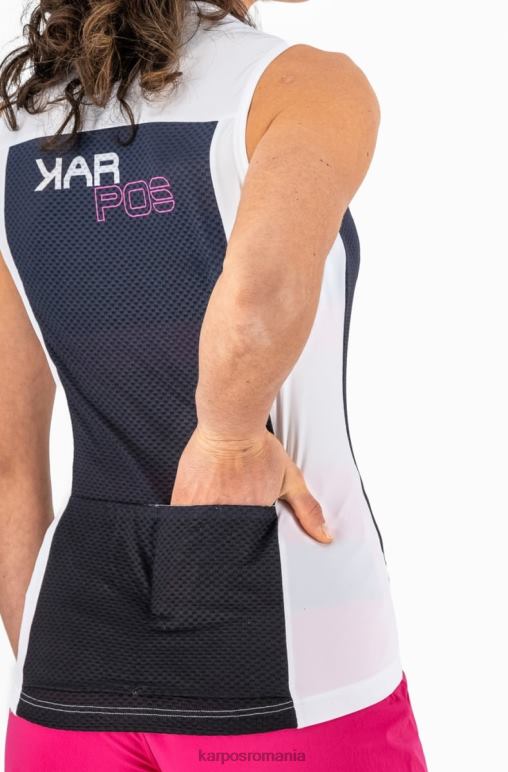 femei Karpos ombre blue/cabaret verve evo w fără mâneci PV2R61237