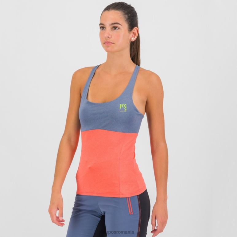 femei Karpos vintage indigo/coral fierbinte bull evo w top PV2R61327